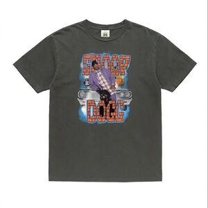 Men’s Cross Colours x Snoop Dogg Cali Sunset Graphic Tee in Charcoal Size L